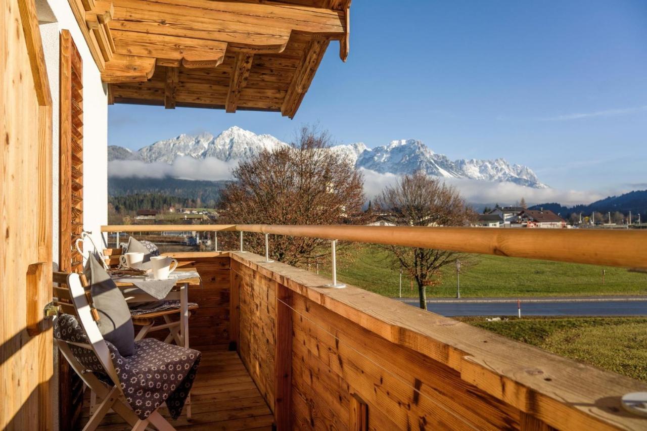 Pension Edelweiss Söll Esterno foto